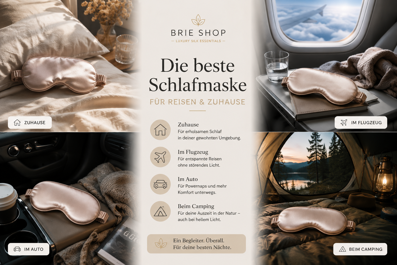 Die beste Schlafmaske für Reisen und Zuhause