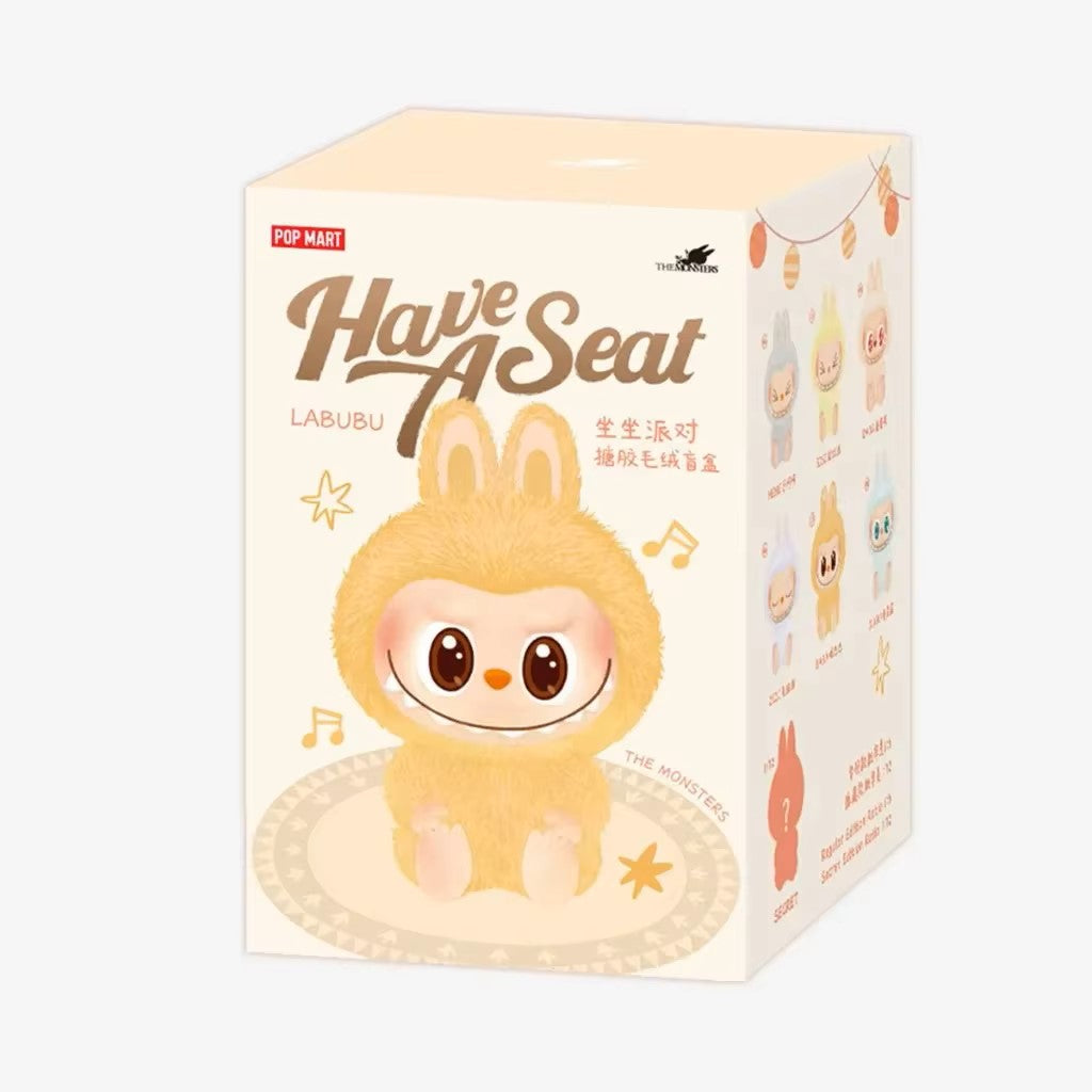Original Plüsch-Anhänger Labubu «Have a Seat» Blind Box