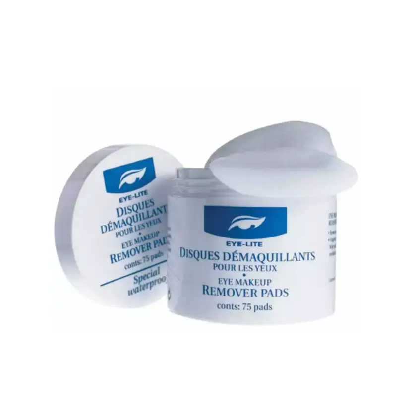 Augen-Make-Up Entferner Pads in Behälter für sanfte Augen Make-Up Entfernung