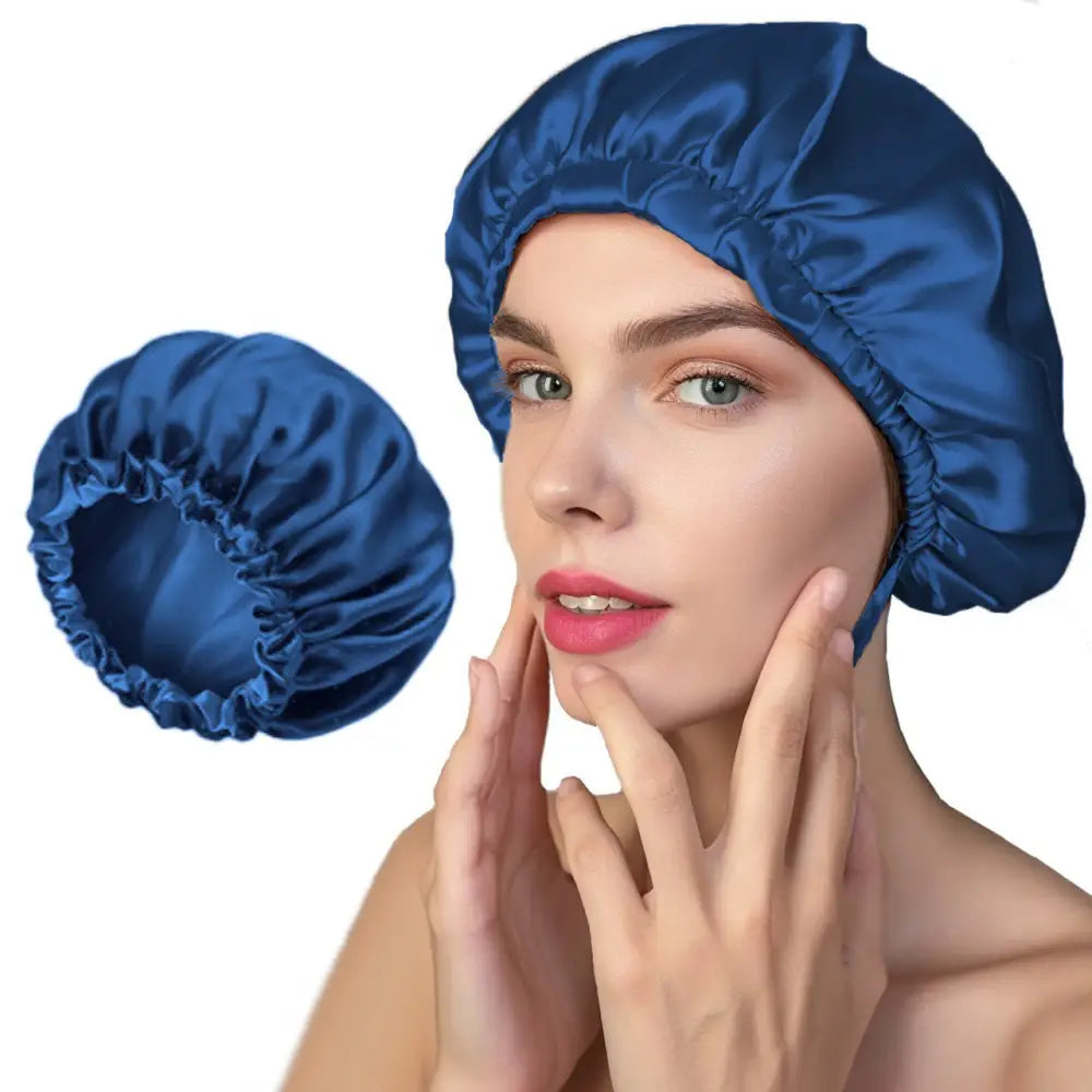 Housse en soie de mûrier pure avec bande élastique