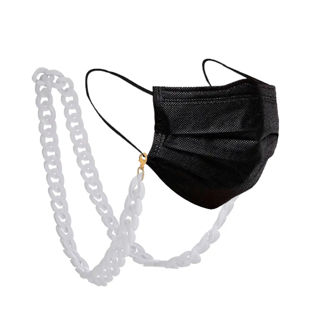 Collier chaîne pour lunettes lumière blanche