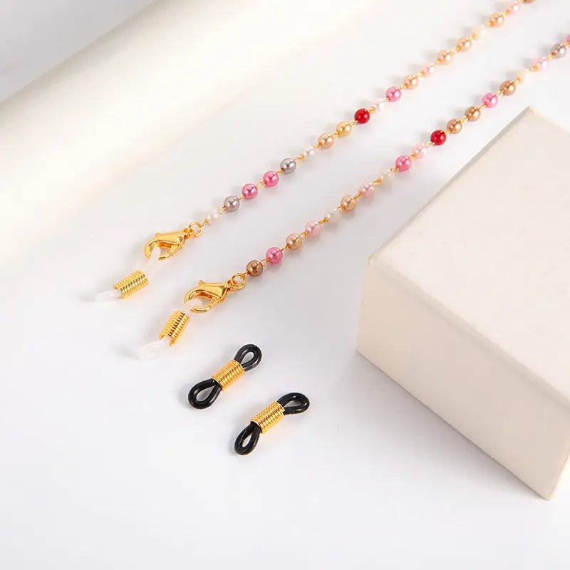 Brillenkette halter für Brillen Perlen