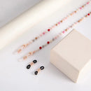 Beaded Brillenkette mit Haken und Verbindungen für Brillen Perlen elegant opticsaccessoire