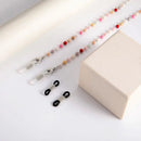 Beaded Brillenkette mit Befestigungsloops für Brillen, hochwertiges Accessoire