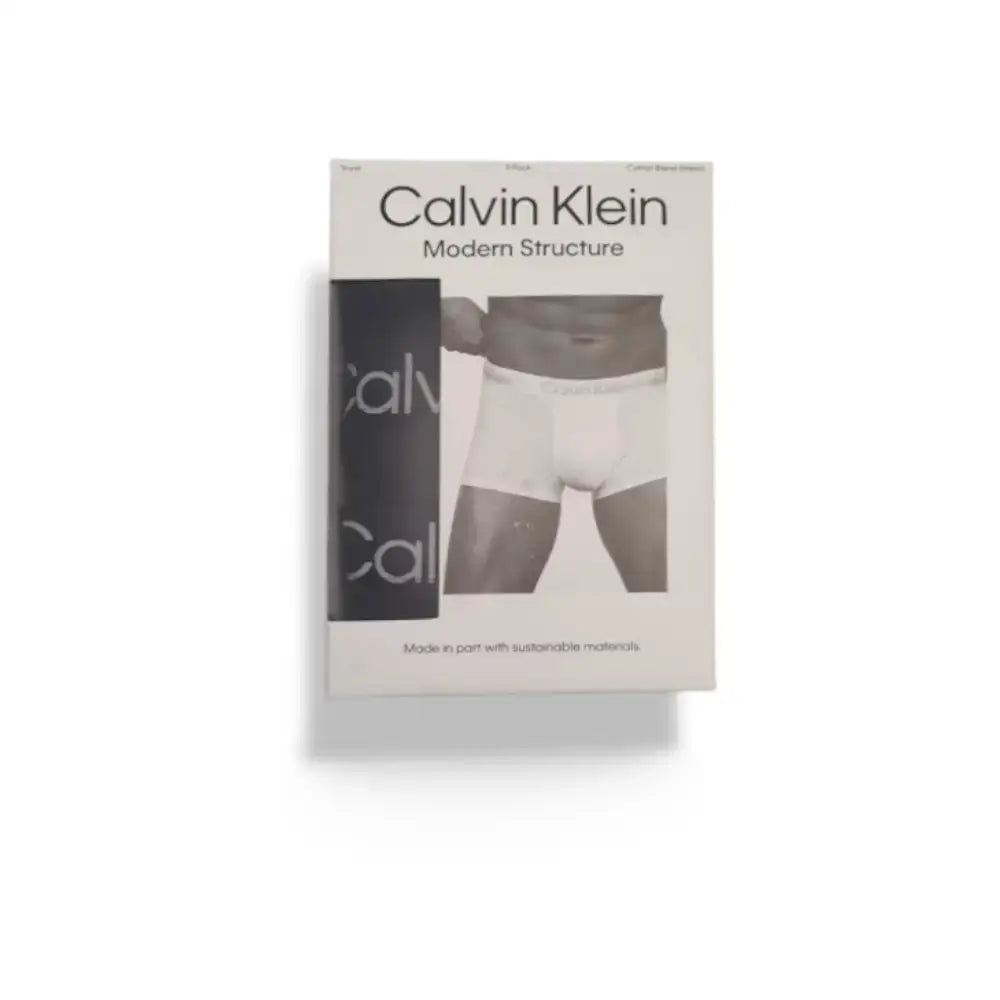 Calvin Klein Unterwäsche Verpackung für schwarze Shorts im 3er-Pack