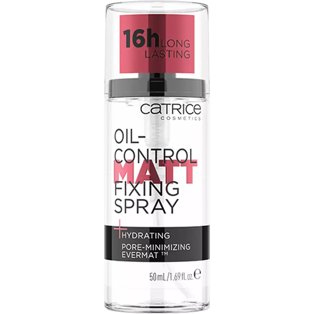 Catrice Oil-Control Matt Fixing Spray, Transparent (50 ml)