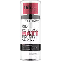 Catrice Oil-Control Matt Fixing Spray transparent 50 ml für langanhaltenden matten Look