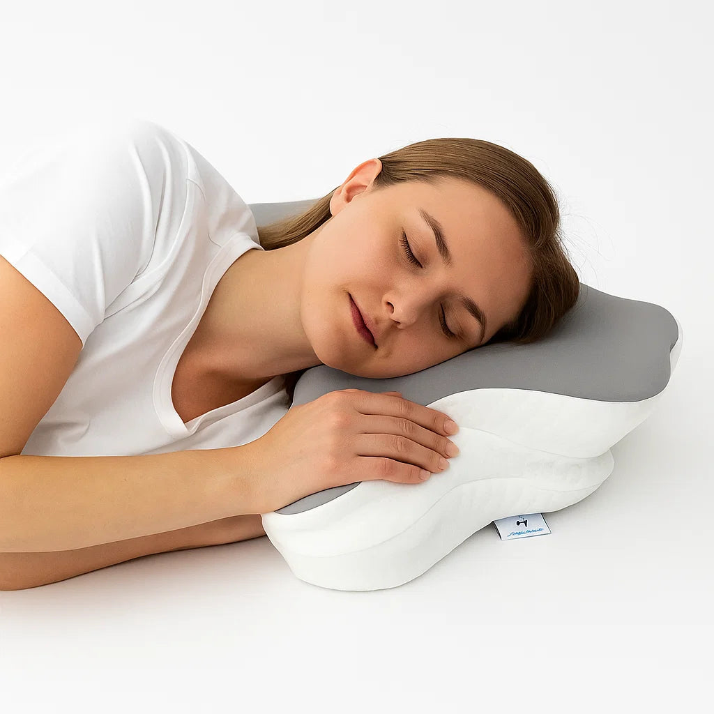 Comfyllow Kopfkissen - Nackenstützkissen fördert eine ergonomisch korrekte Haltung