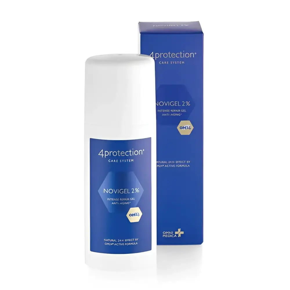 Anti-Aging Hautreparaturgel und Box für Gold-Verjüngungskur