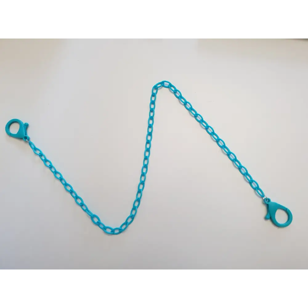 Halskette für Masken blau