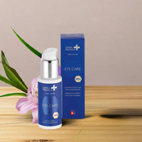 Blaue und silberne Augengesundheitsprodukt im Produkt Intensive Care Visage