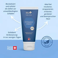 Tube mit intensiver Creme für gepflegte Haut im Produkt Intensive Cream