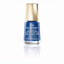 Blaues Nagellackflasche mit goldener Kappe von Mini Color Mavala Nagellack