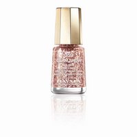Glitzerndes pinkes Nagellack mit goldener Verschluss für Mini Color Mavala Nagellack