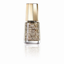 Gold Glitzer Nagellack in Mini Color Mavala Nagellack Flasche