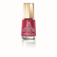 Mini Color Mavala Nagellack Rot mit Goldkappe, langlebige Nagellackflasche