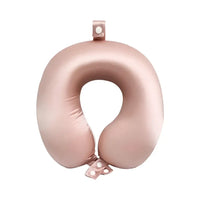 Rose Gold Reisekissen aus Seide Pink für Reisekomfort und Stil
