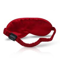 Rote Schlaf-Seidenmaske aus Seide für optimalen Schlaf und Komfort