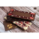 Artisan Schokoladenform mit bunten Toppings für kreative Schokoladenbars