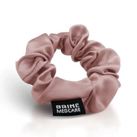 Pink Satin Scrunchie Seiden-Scrunchie Rosa für elegantes Haarschmuck Accessoire