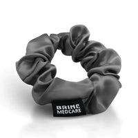 Graue Satin-Schleife Schwarz, stilvoller Haarschmuck für Damen