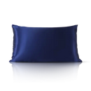 Navyblaues Seidenkissenbezug aus Satin für eleganten Schlafkomfort
