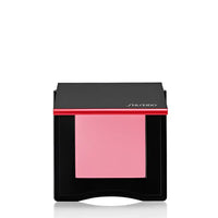 Pink Rouge in schwarzem Kompakt, Shiseido Inner Glow Cheek Powder Blush Aura Pink
