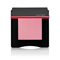 Pink Rouge in schwarzem Kompakt, Shiseido Inner Glow Cheek Powder Blush Aura Pink